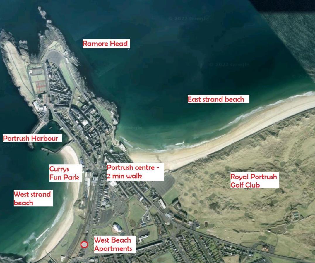 1 West Beach - Dog Friendly - Portrush By The Sea المظهر الخارجي الصورة