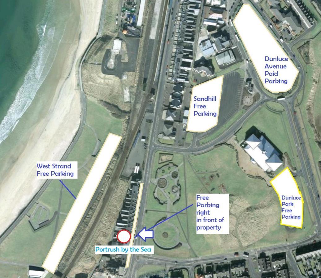 1 West Beach - Dog Friendly - Portrush By The Sea المظهر الخارجي الصورة